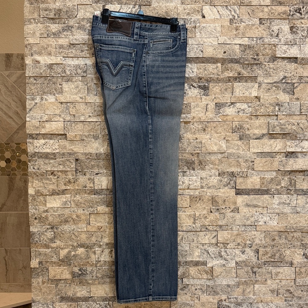 Classic Straight-Leg Denim Jeans